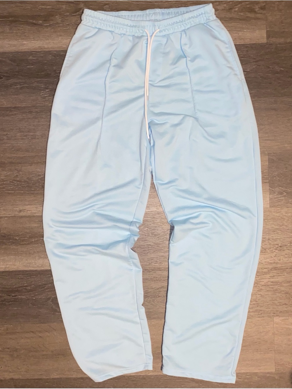 Light blue sweatpants